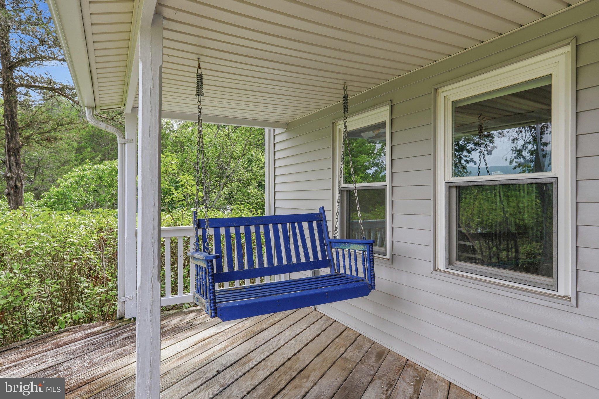 6223 Fort Valley Road Fort Valley, VA 22652 - Photo 7 of 51 Porch swing