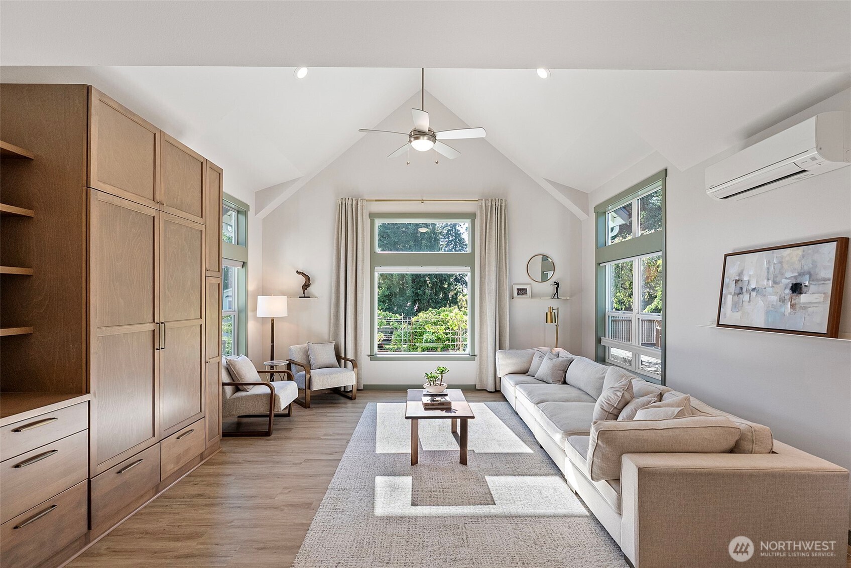 503 5th Street Steilacoom, WA 98388 - Photo 6 of 40 a living room with furniture and a large window