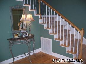 780 Meadow Crest Road Tryon, NC 28782 - Photo 5 of 12 a view of entryway and hall with wooden floor