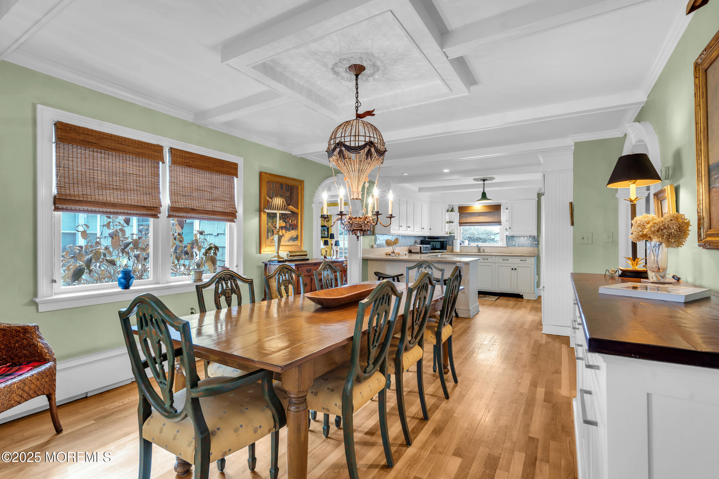 149 Highway 35 Mantoloking, NJ 08738 - Photo 4 of 29 a view of a dining room with furniture window and outside view