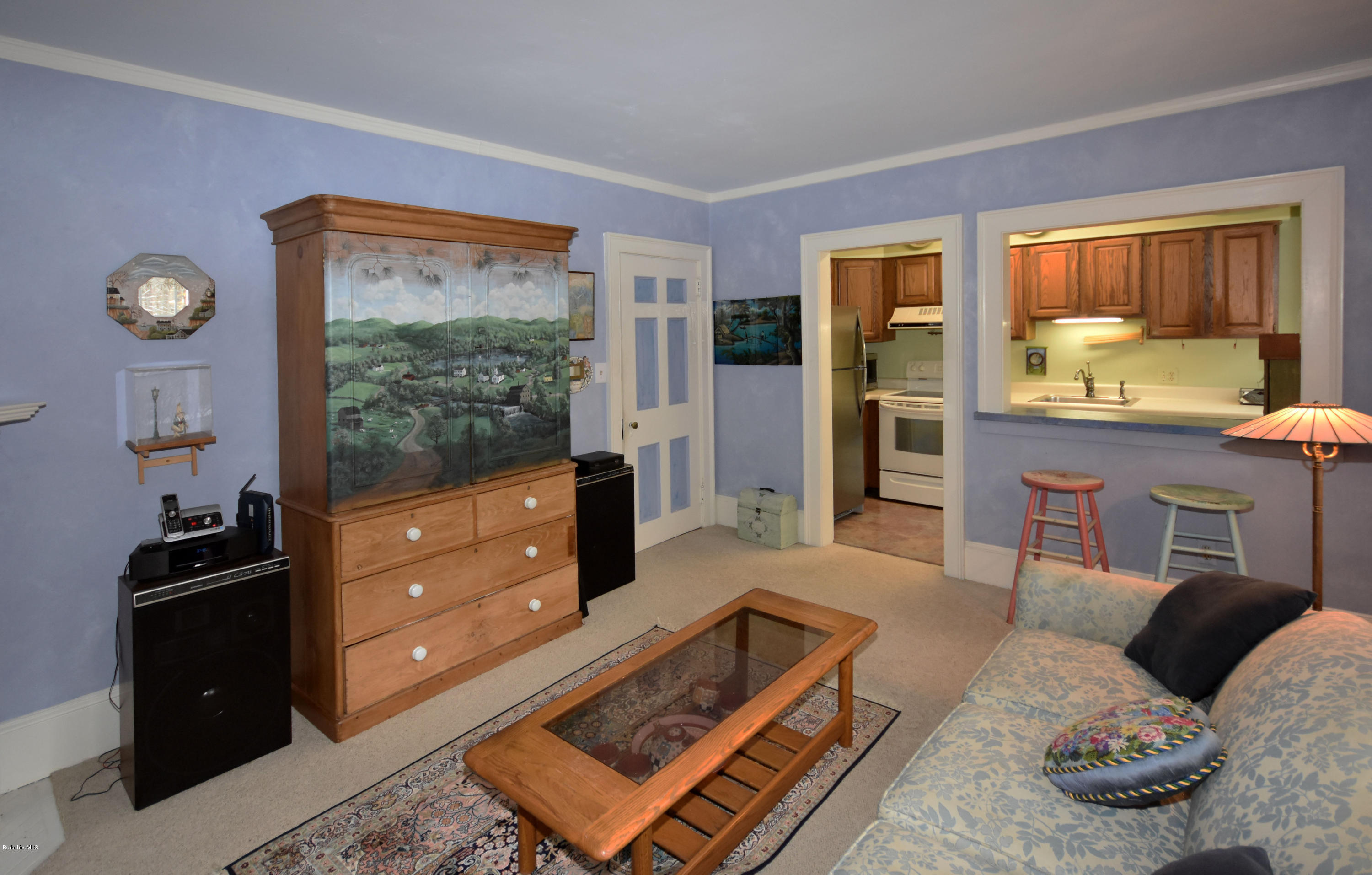 57 Main Street, Unit 8 Stockbridge, MA 01262 - Photo 8 of 33 Living Room