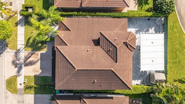 a view of a house with a balcony