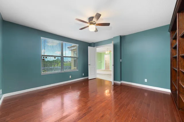 a view of a room with a bathroom