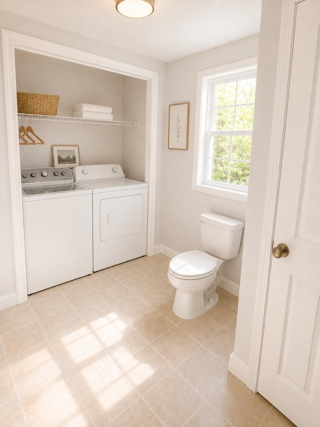 41 Convene Road Sebago, ME 04029 - Photo 14 of 18 Half Bath Laundry Room