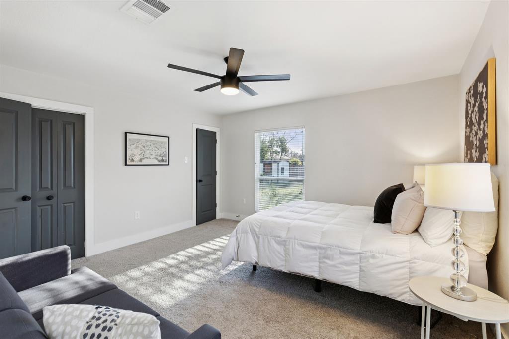 1237 Fuller Drive Dallas, TX 75218 - Photo 11 of 24 Two closets in primary bedroom