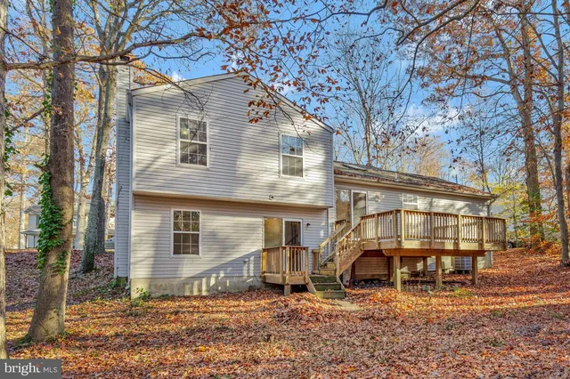 a view of a road with a yard