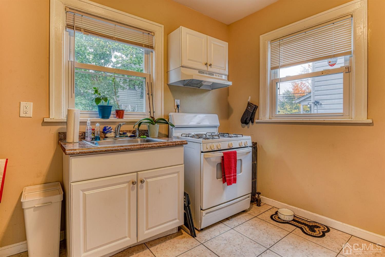 36 Baldwin Street New Brunswick, NJ 08901 - Photo 12 of 22 a utility room with stainless steel appliances granite countertop a stove and a window