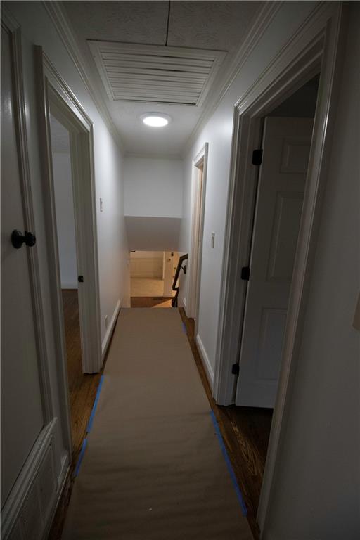 1292 Monfort Road Lawrenceville, GA 30046 - Photo 33 of 48 a view of a hallway and a livingroom with furniture