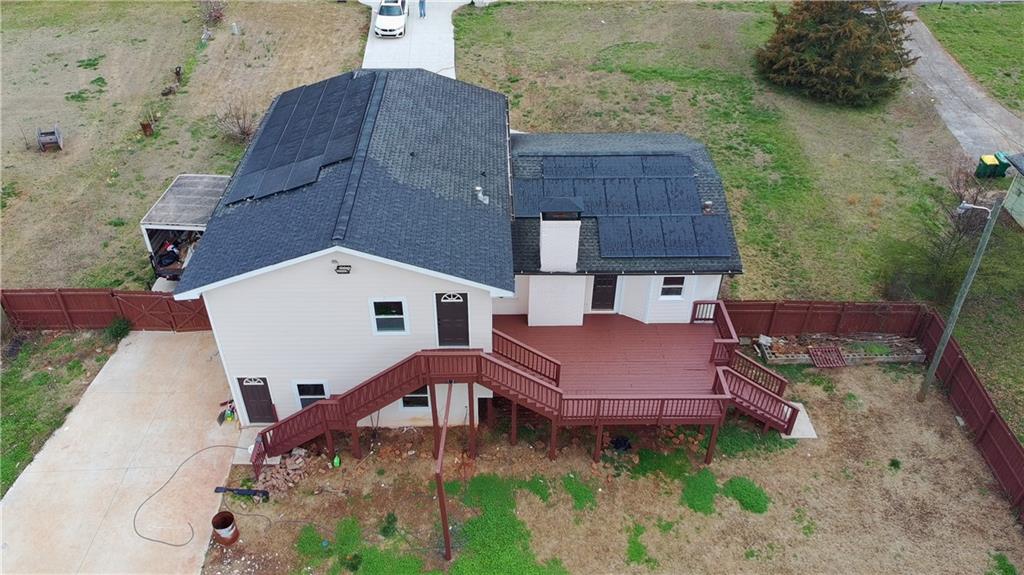1292 Monfort Road Lawrenceville, GA 30046 - Photo 48 of 48 an aerial view of a house