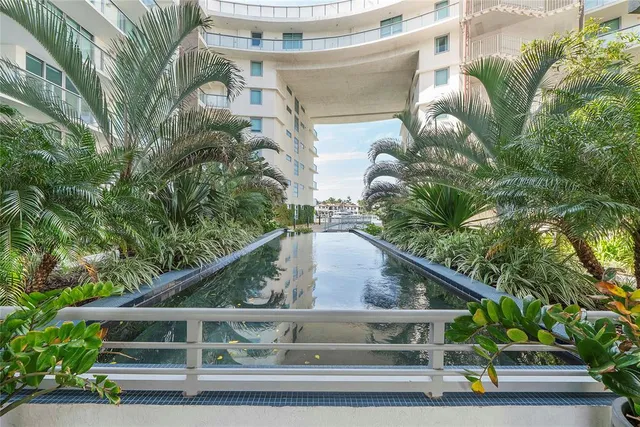 a view of a city with tall buildings