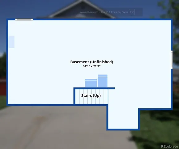 front view of a house with a street