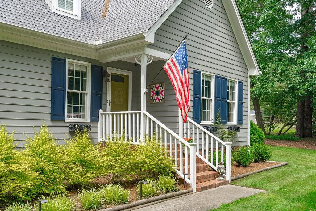 5208 Rivington Road Fuquay-Varina, NC 27526 - Photo 3 of 30 Inviting Front Walkway Brings you to Home Front