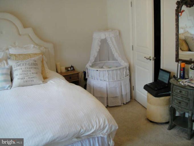 3405 Kemper Road Arlington, VA 22206 - Photo 22 of 30 a bedroom with a bed and a mirror