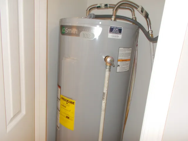 a close view of utility room