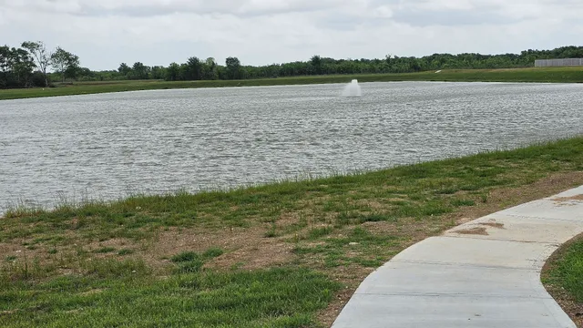 a view of an outdoor space and a lake view