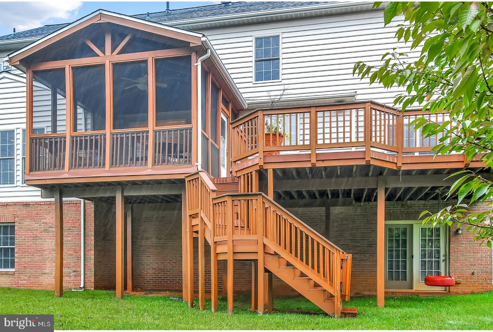 603 Hawkshead Road Lutherville-Timonium, MD 21093 - Photo 28 of 28 ACCESS FROM LOWER LEVEL AND DECK TO YARD