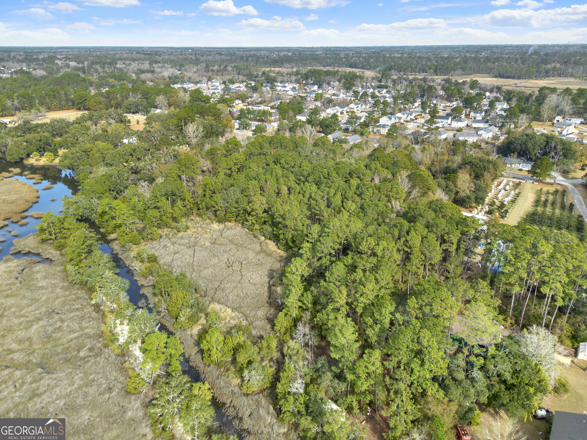 187 Burton Road Savannah, GA 31405 - Photo 10 of 30 a view of city and mountain