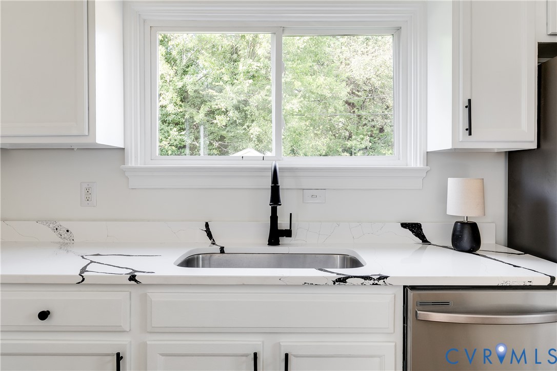 2413 Ingram Avenue Richmond, VA 23224 - Photo 20 of 43 a kitchen with a sink and a window