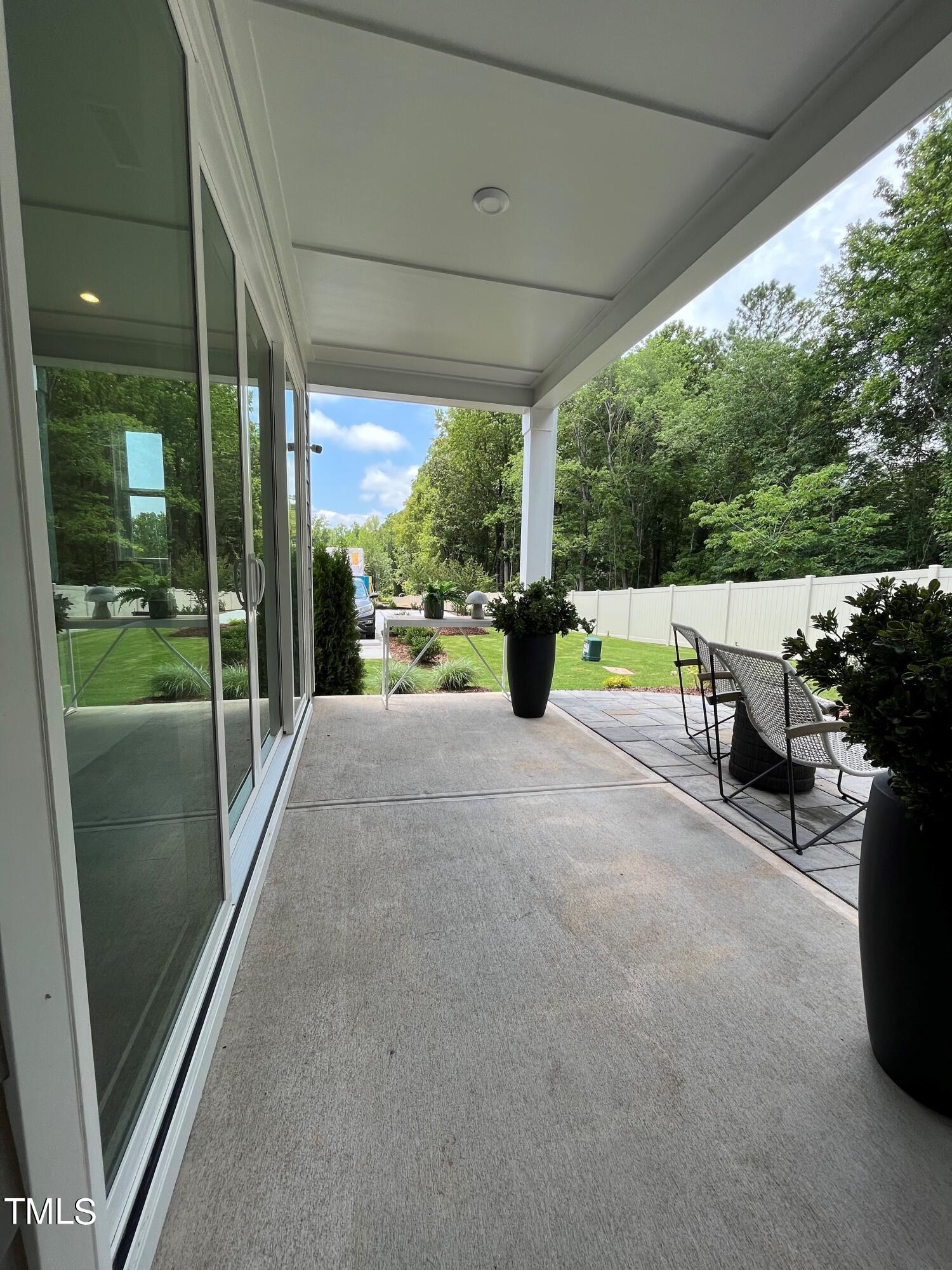 6112 Adecor Way Raleigh, NC 27617 - Photo 11 of 21 Barlow model covered porch