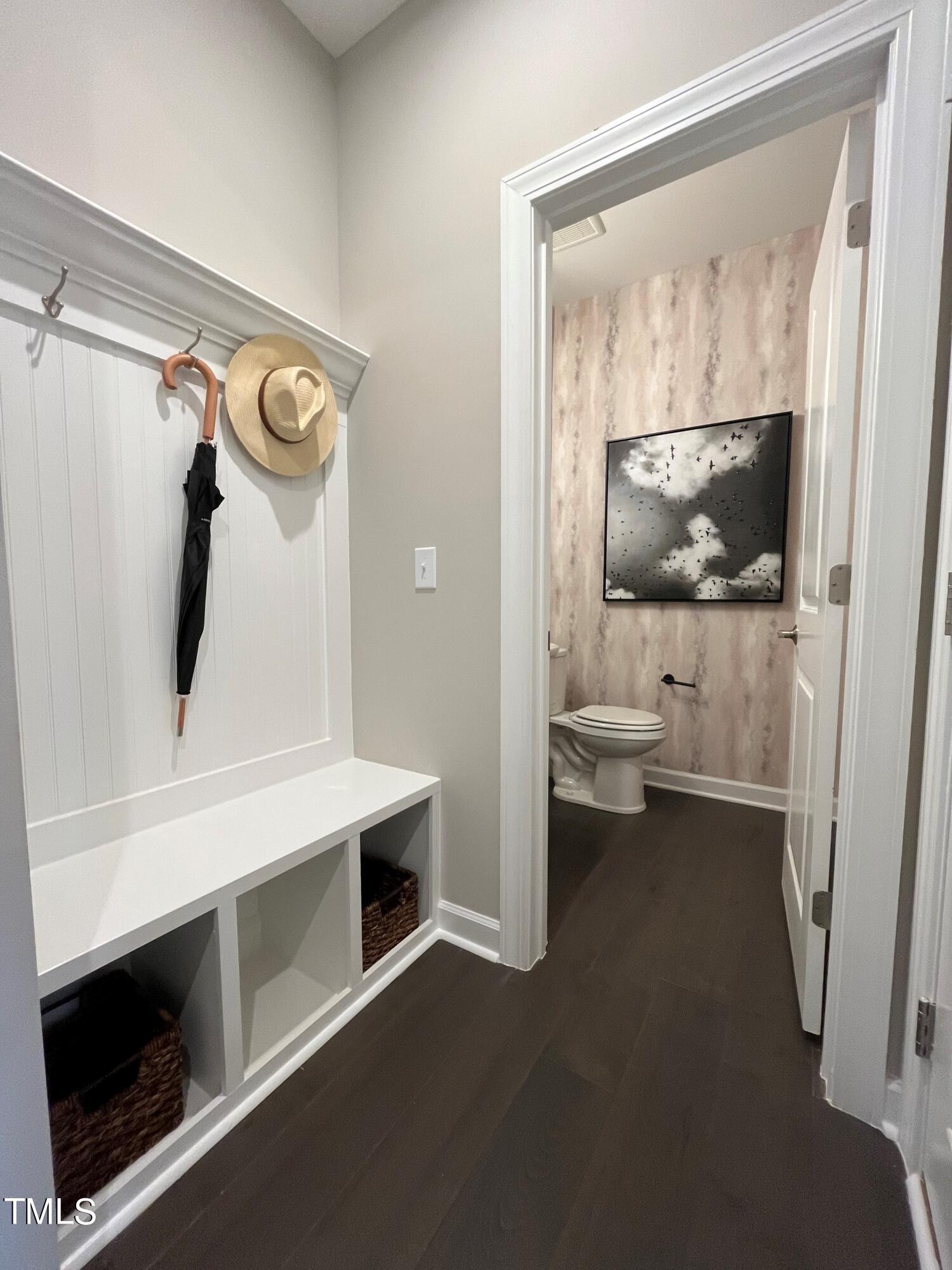 6112 Adecor Way Raleigh, NC 27617 - Photo 3 of 21 Barlow model drop zone & powder room