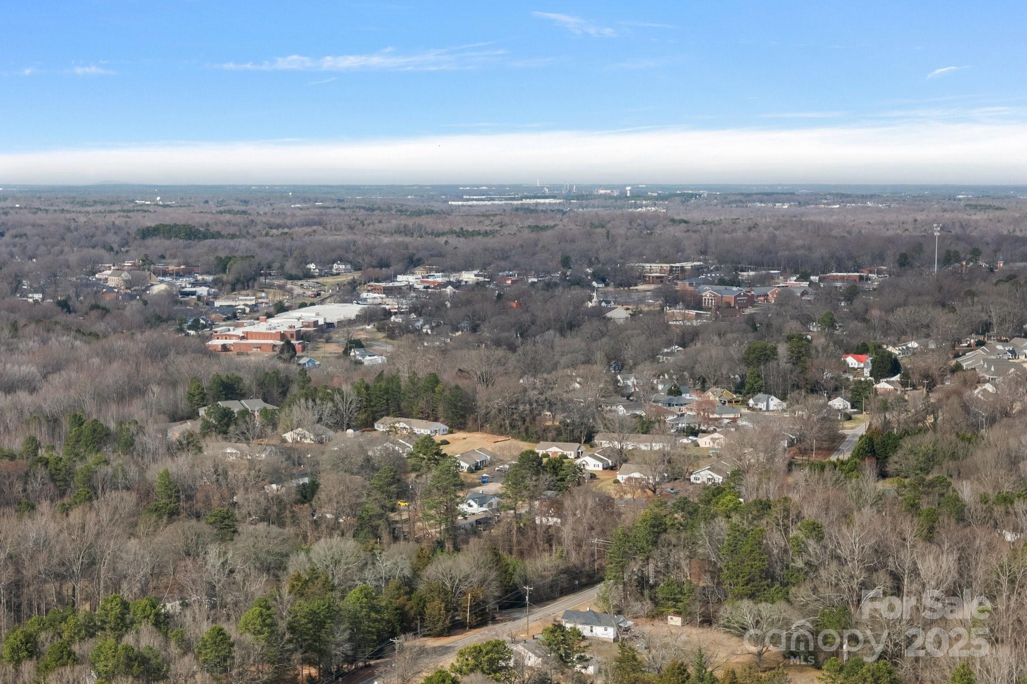 120 Banks Ridge Road Fort Mill, SC 29715 - Photo 35 of 37 an aerial view of house with yard and mountain view in back