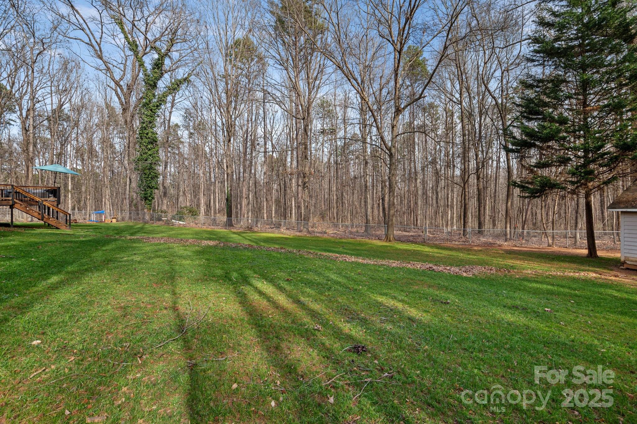 120 Banks Ridge Road Fort Mill, SC 29715 - Photo 5 of 37 a backyard of a house with lots of green space