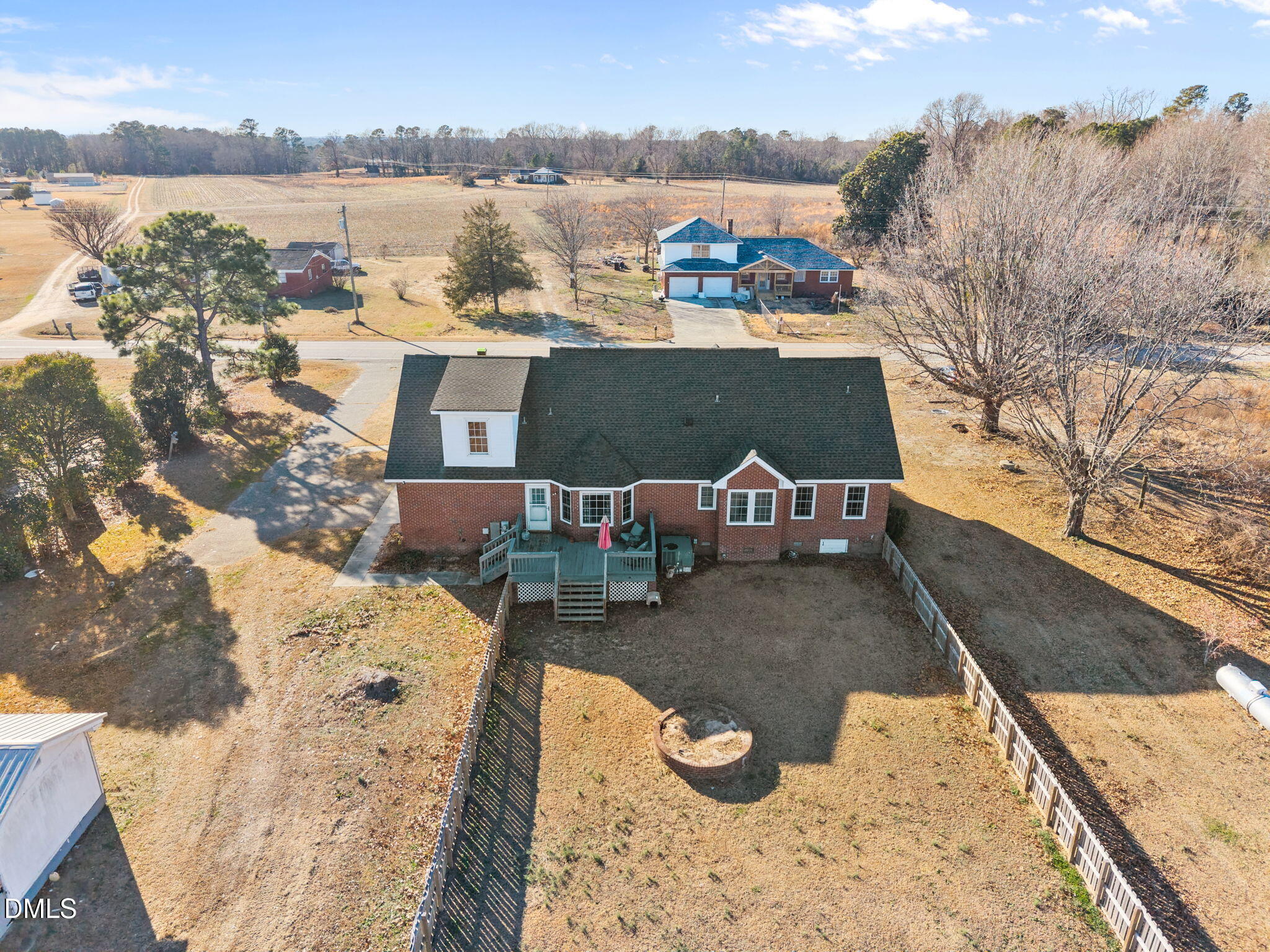 3431 Old Stage Road South Erwin, NC 28339 - Photo 23 of 53 an aerial view of a house with outdoor space
