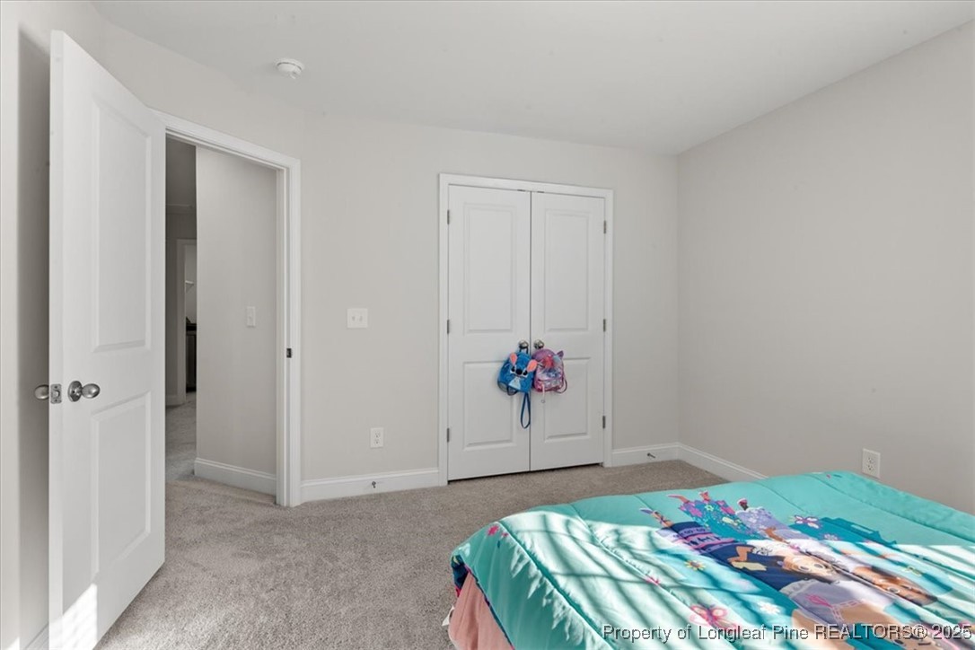 7840 Rufus Johnson Road Fayetteville, NC 28306 - Photo 40 of 50 a bedroom with a bed and a painting on the wall