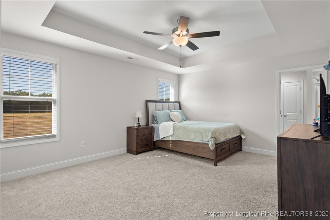 7840 Rufus Johnson Road Fayetteville, NC 28306 - Photo 41 of 50 a bedroom with a bed couch and window