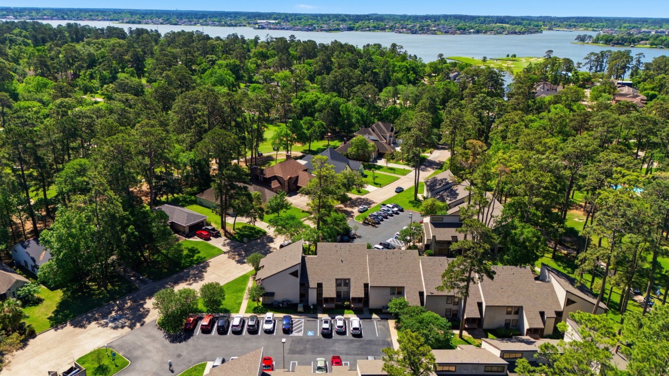12900 Walden Road, Unit 219B Montgomery, TX 77356 - Photo 29 of 41 an aerial view of a house with a garden