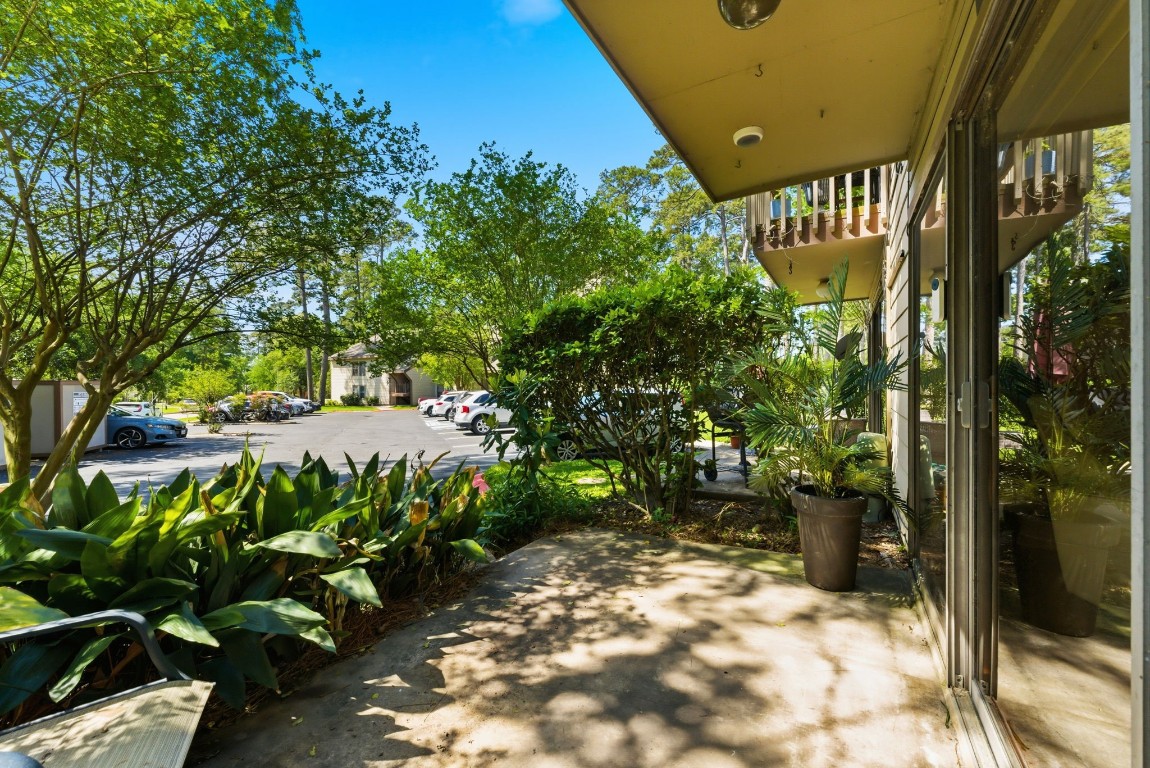 12900 Walden Road, Unit 219B Montgomery, TX 77356 - Photo 30 of 41 a view of a pathway of a house with a tree