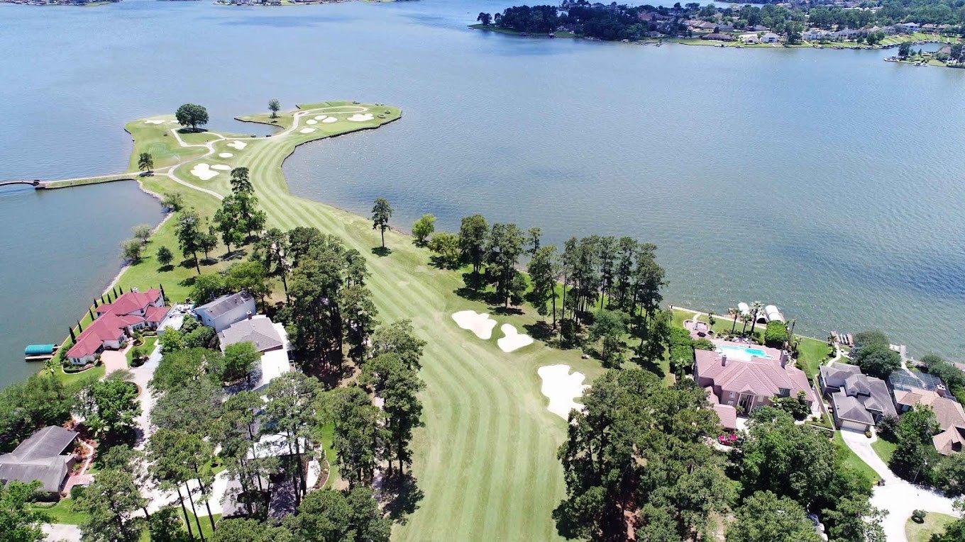 12900 Walden Road, Unit 219B Montgomery, TX 77356 - Photo 39 of 41 Island hole #12 overlooking Lake Conroe