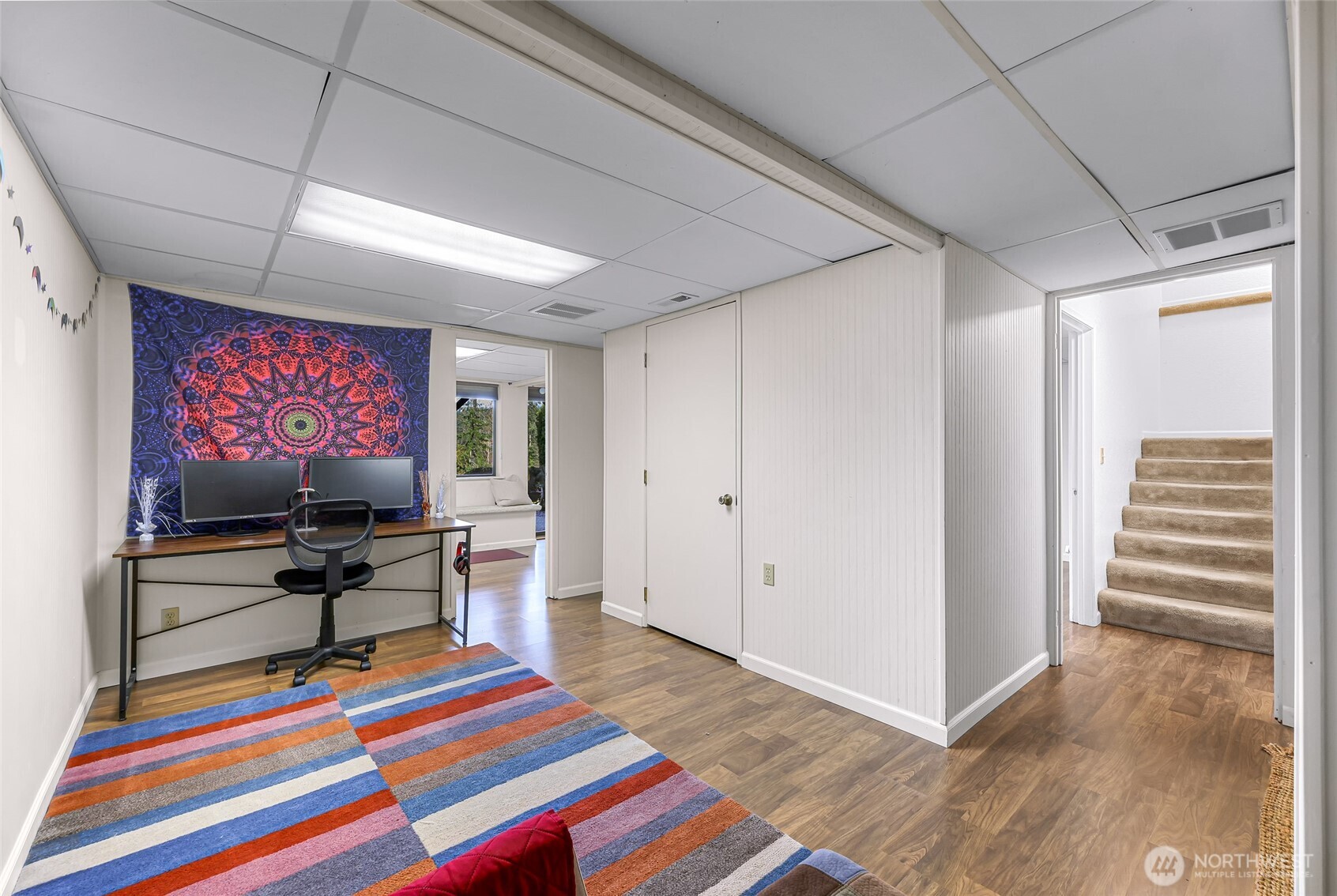 3500 Ridgemont Way, Unit 3 Bellingham, WA 98229 - Photo 34 of 39 a room with furniture and wooden floor