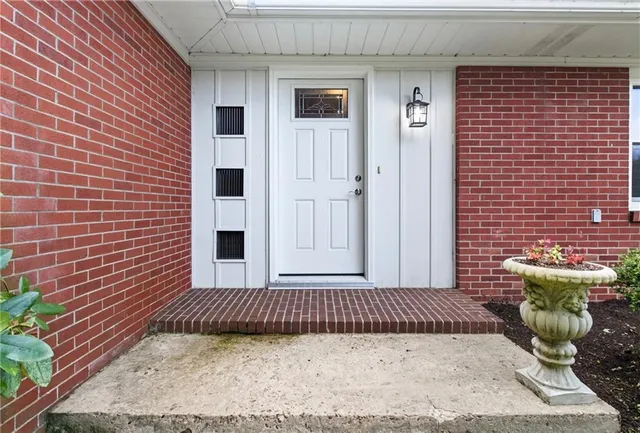 a view of a back yard of the house