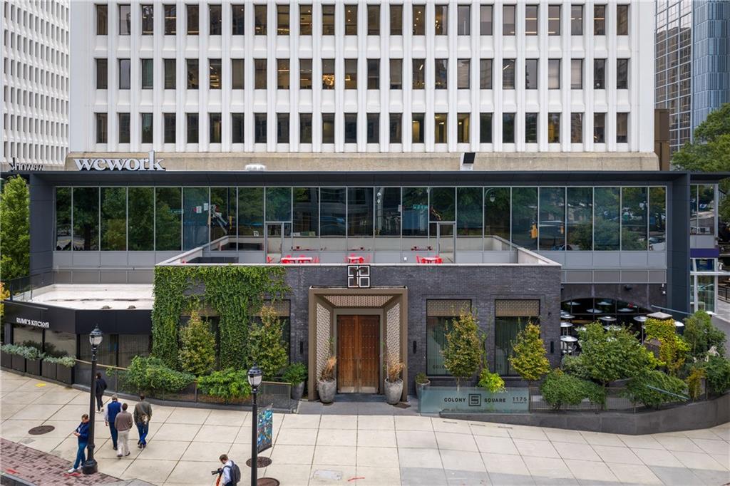 1116 Piedmont Avenue Northeast, Unit 10 Atlanta, GA 30309 - Photo 47 of 59 a view of a building with a garden