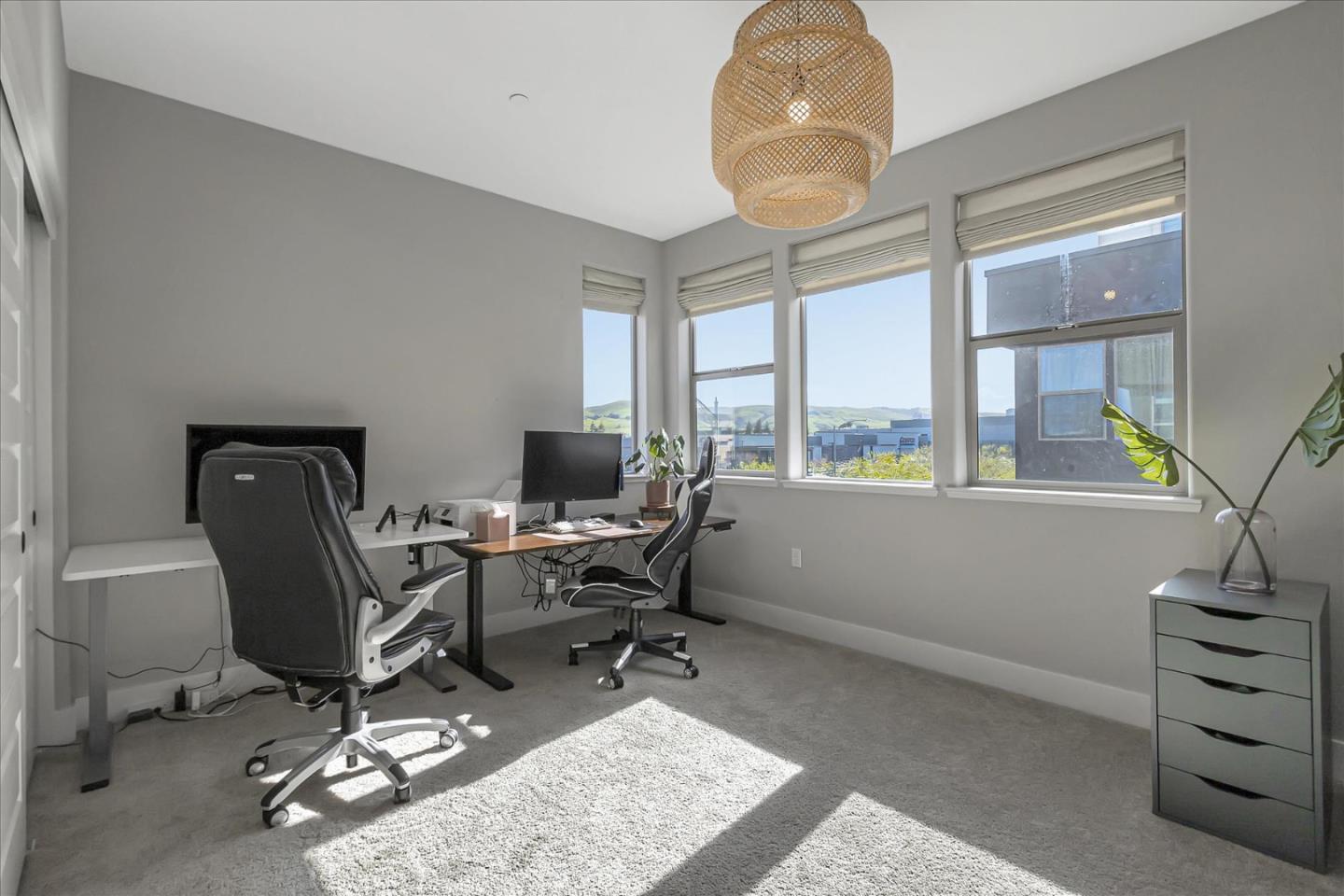 6823 Vector Court San Jose, CA 95119 - Photo 18 of 51 a view of a workspace with furniture and a window
