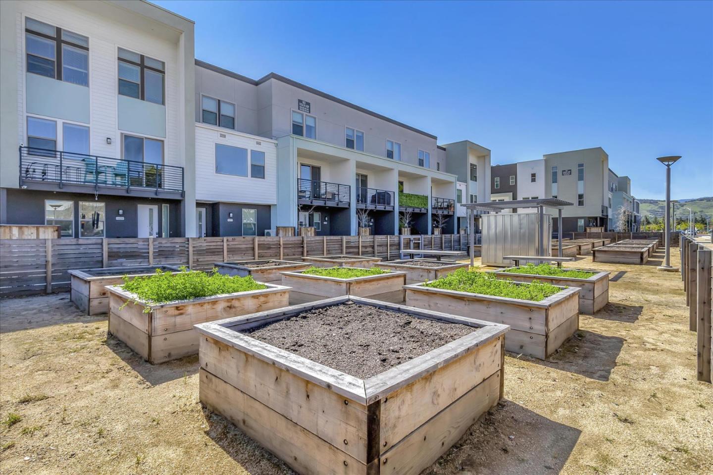 6823 Vector Court San Jose, CA 95119 - Photo 49 of 51 a view of a swimming pool with a lounge chairs in front of a house