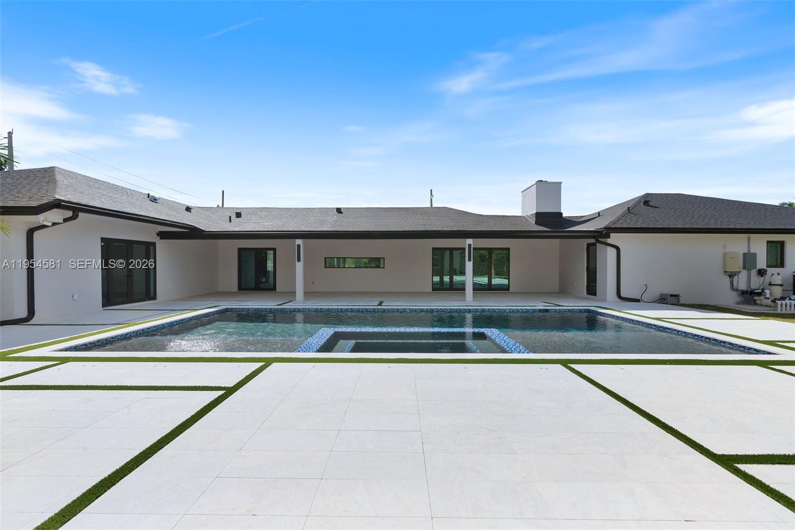 12425 Southwest 226th Street Miami, FL 33170 - Photo 37 of 75 a view of a house with a swimming pool