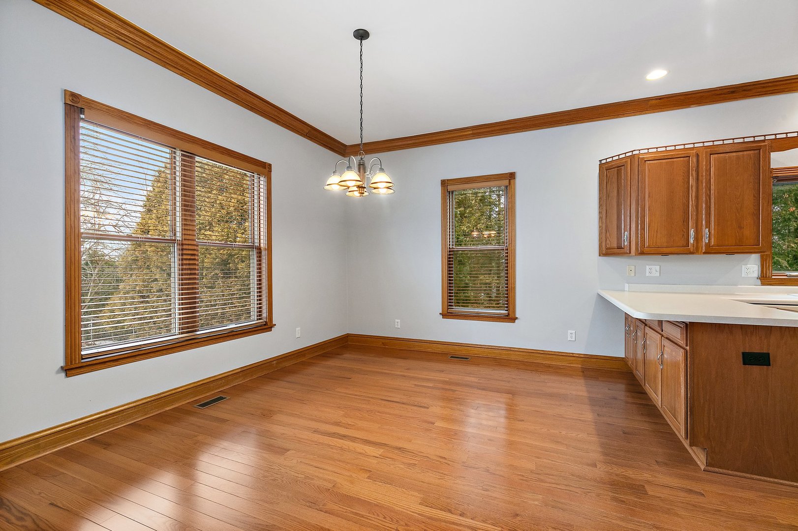 5N988 Meredith Road Maple Park, IL 60151 - Photo 10 of 38 a view of an empty room with window and hardwood floor