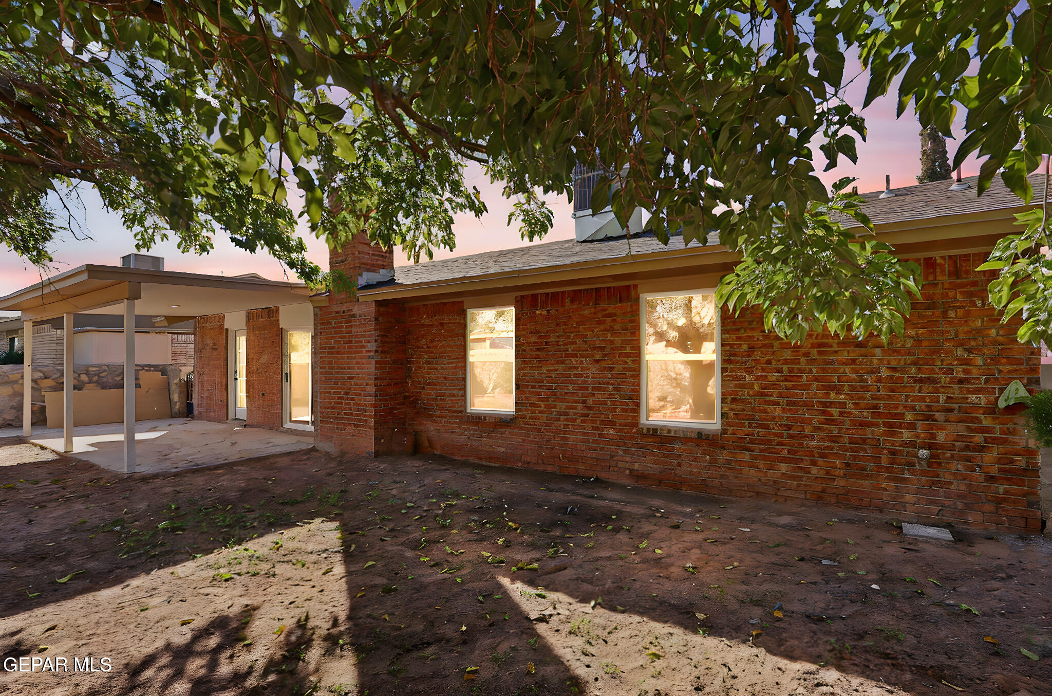 3428 Itasca Street El Paso, TX 79936 - Photo 34 of 34 a front view of a house with a yard