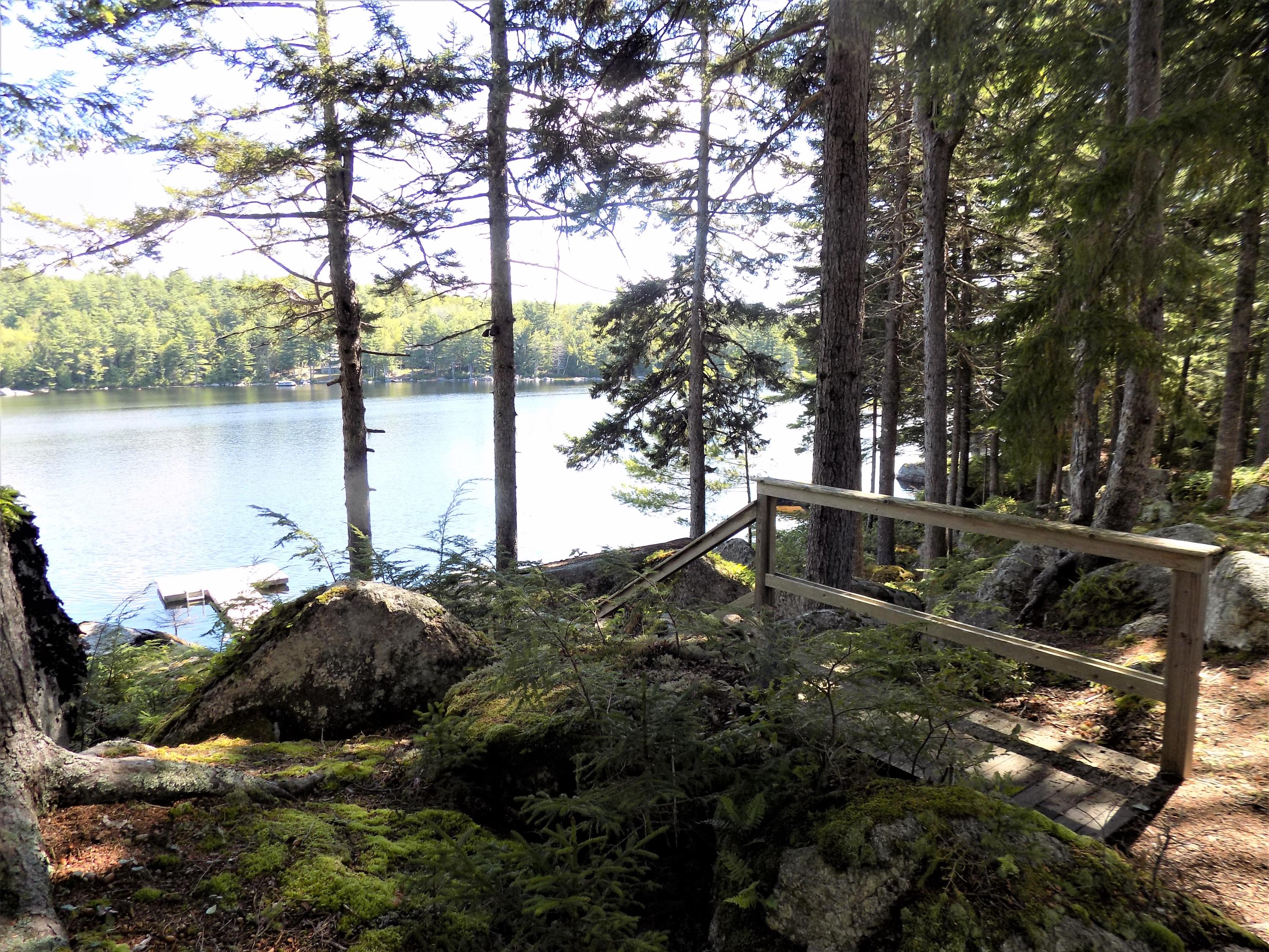 171 Long Point Way Orland, ME 04472 - Photo 27 of 63 easy stairs to the water