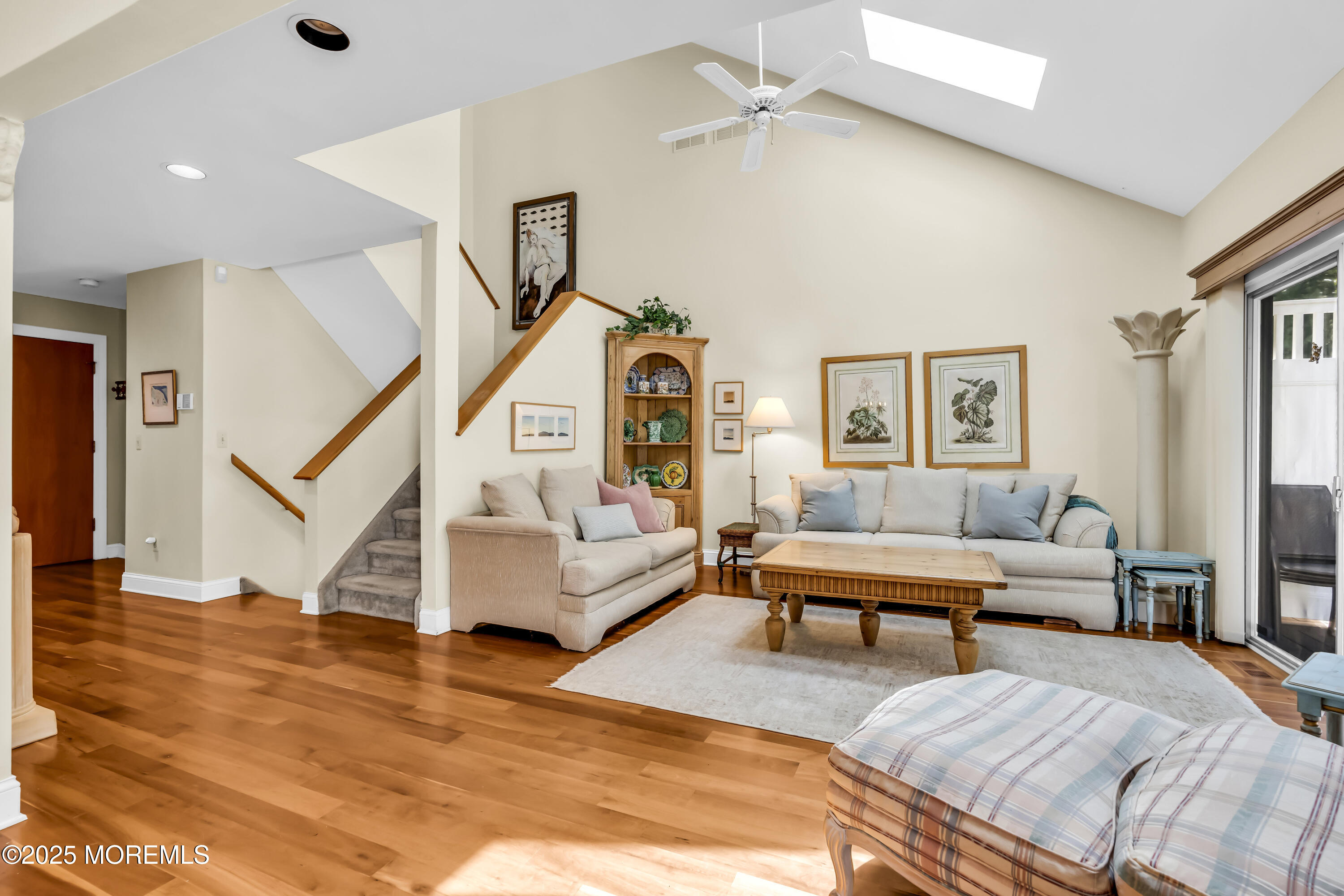 1301 Warren Avenue, Unit 5 Spring Lake, NJ 07762 - Photo 9 of 51 a living room with furniture and a wooden floor