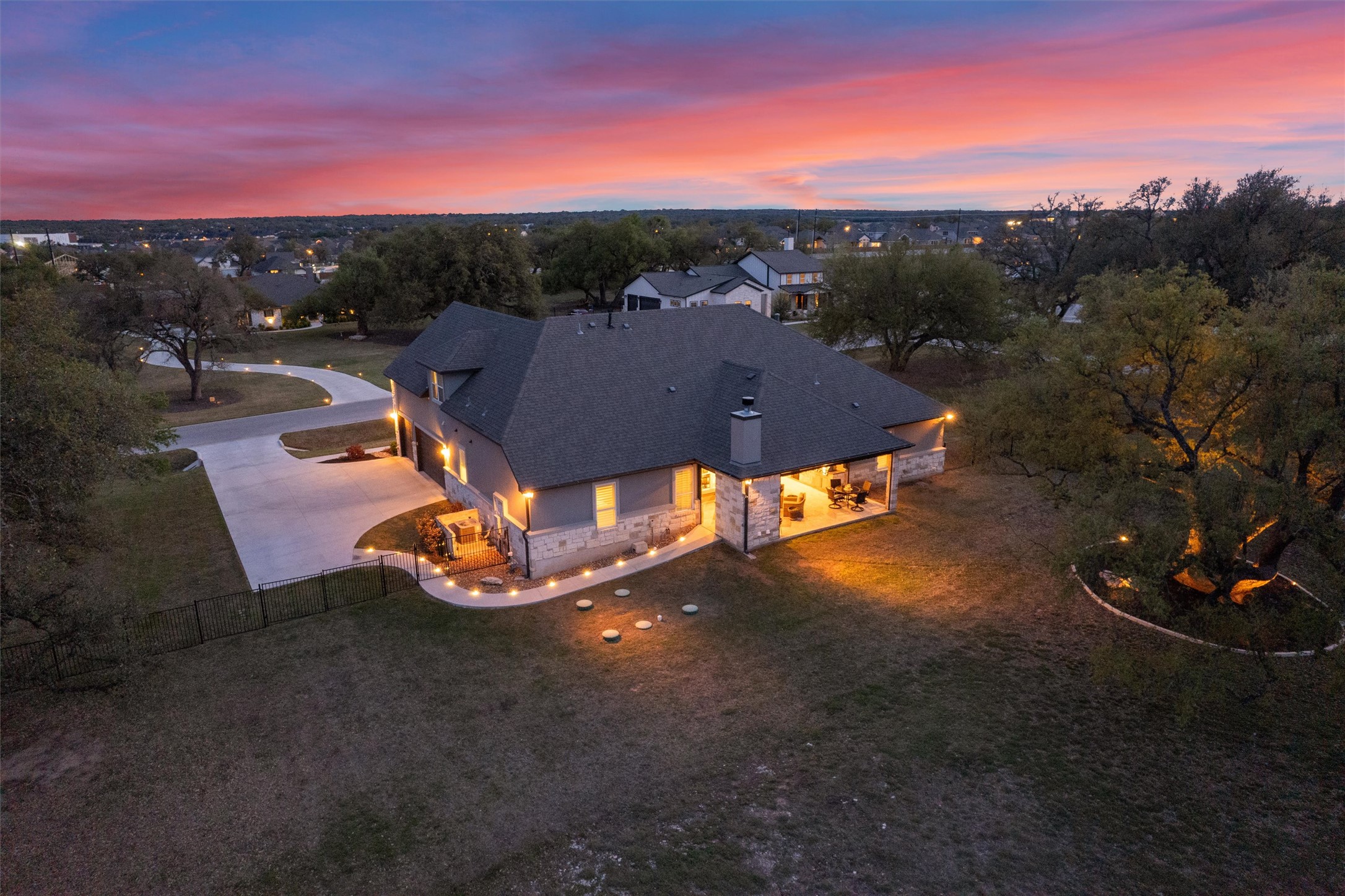 210 Miranda Way Georgetown, TX 78633 - Photo 3 of 40 This gorgeous home rests on a sprawling 1.24-acre lot.