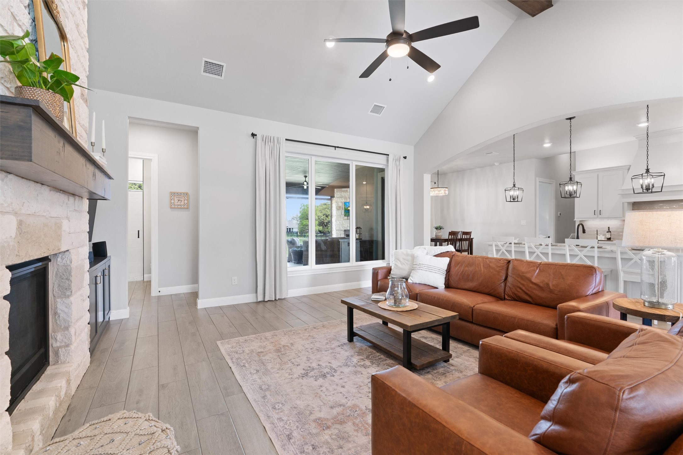 210 Miranda Way Georgetown, TX 78633 - Photo 9 of 40 Large windows open your home to the outdoors.