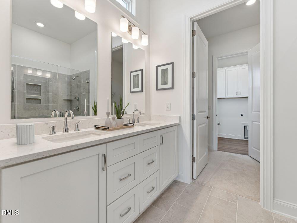 224 Trunnel Street, Unit 88 Apex, NC 27539 - Photo 14 of 25 RHS primary bath staged