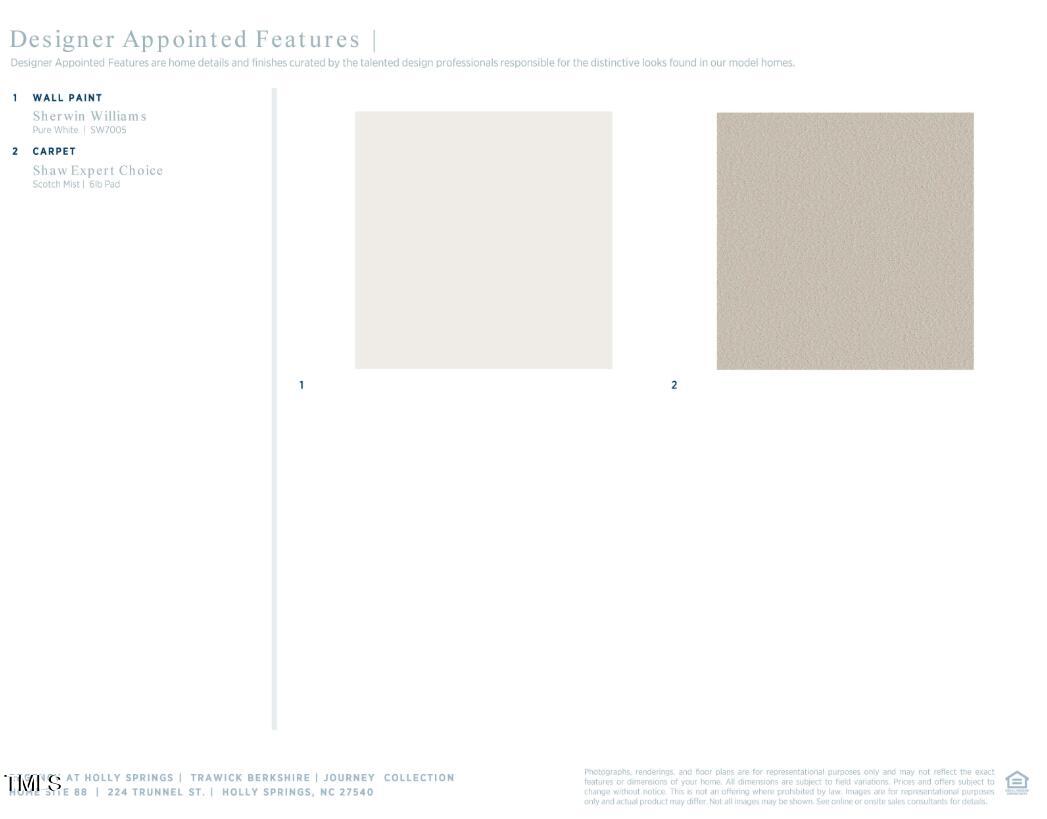 224 Trunnel Street, Unit 88 Apex, NC 27539 - Photo 25 of 25 Wall color and carpet sleects