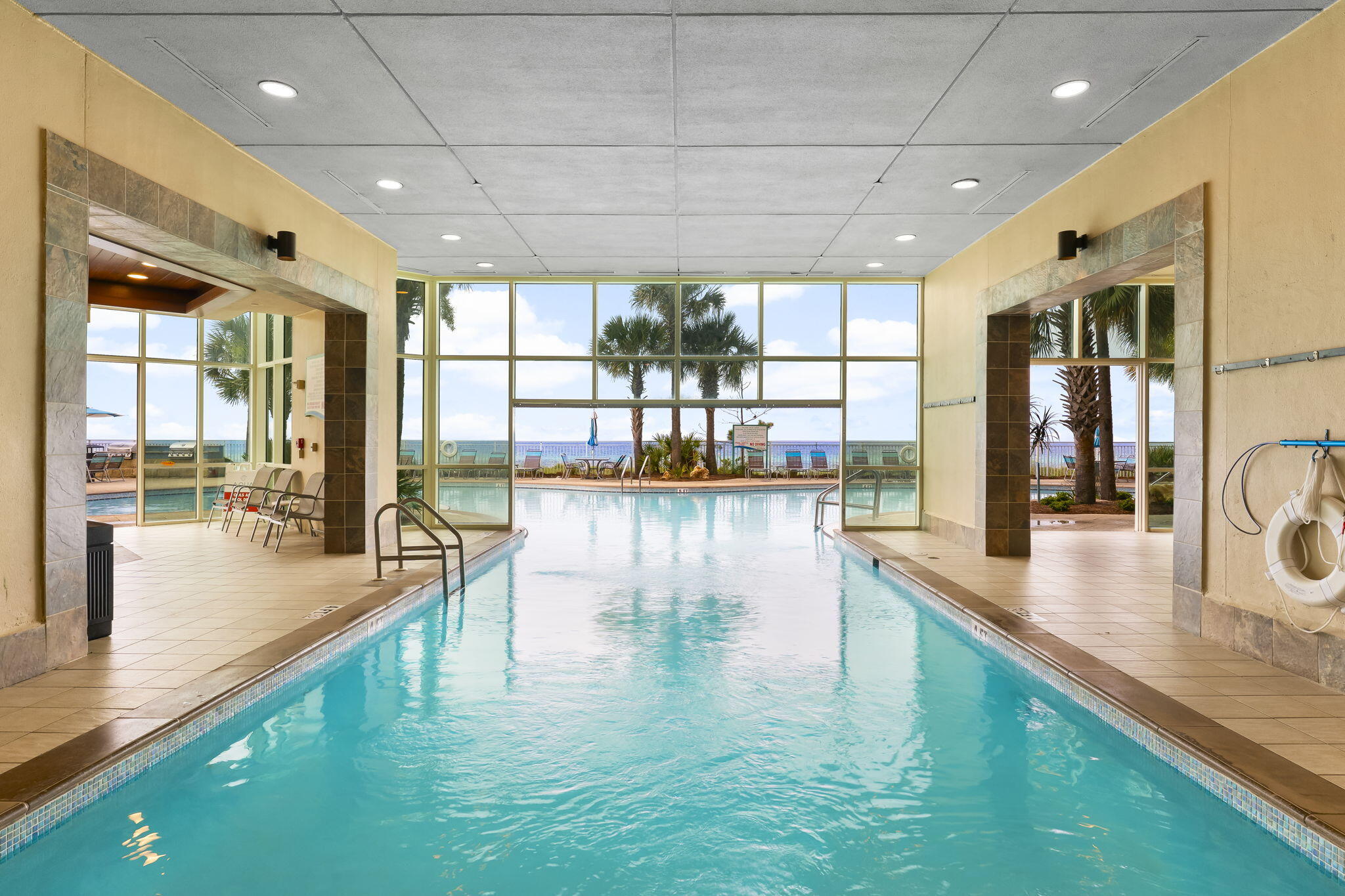 15625 Front Beach Road, Unit 1004 Panama City Beach, FL 32413 - Photo 37 of 42 Indoor/Outdoor Heated Pool