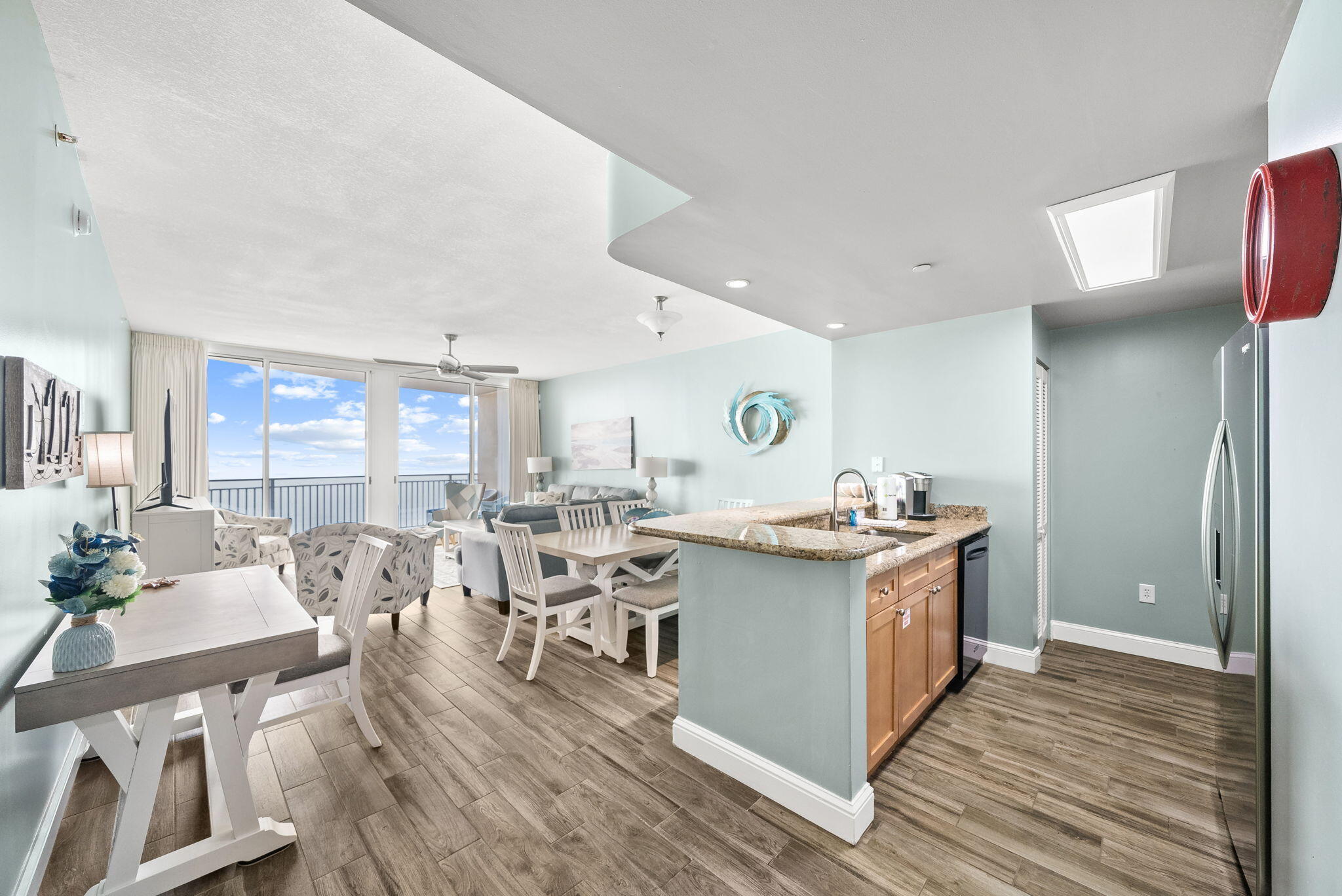 15625 Front Beach Road, Unit 1004 Panama City Beach, FL 32413 - Photo 6 of 42 Living & Kitchen Area