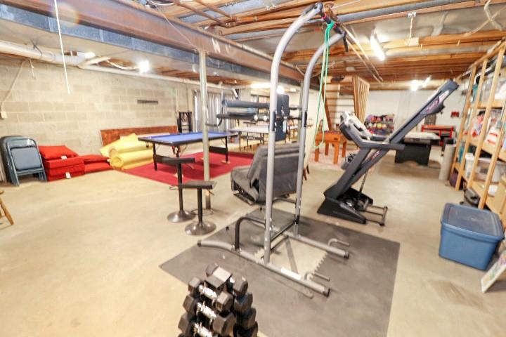 2776 Valleyview Drive Lower Burrell, PA 15068 - Photo 42 of 50 a view of a room with gym equipment