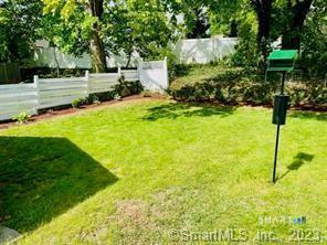 121 Clark Street Milford, CT 06460 - Photo 35 of 35 a view of a garden with an outdoor space